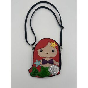 Sleepyville Critters Mermaid Crossbody Purse Girls Bag Ariel-Inspired Cute
